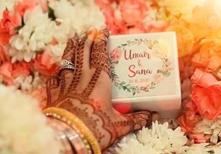 Peek-a-boo into Sana Javed & Umair Jaswal’s big day