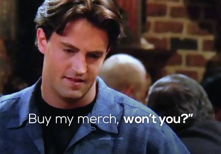 Matthew Perry is selling Chandler Bing merch for COVID-19 relief!