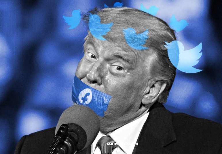 Facebook And Twitter Block Accounts Of Donald Trump!