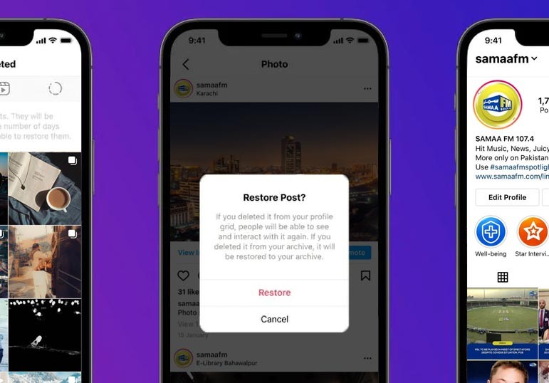 Instagram Now Lets You Recover Deleted Posts