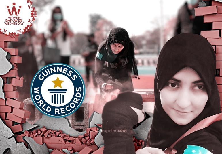 Women Empower Wednesday: Brick Smashing Guinness Record Holder Neelofar Shirazi