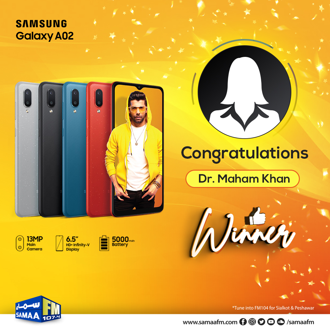 winner mobile giveaway