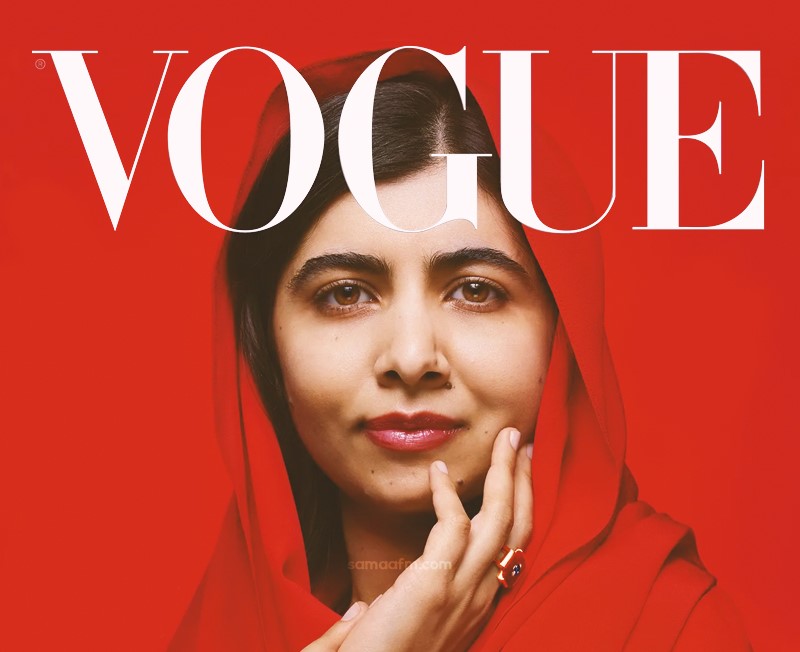 Malala Yousafzai features on the British Vogue Cover