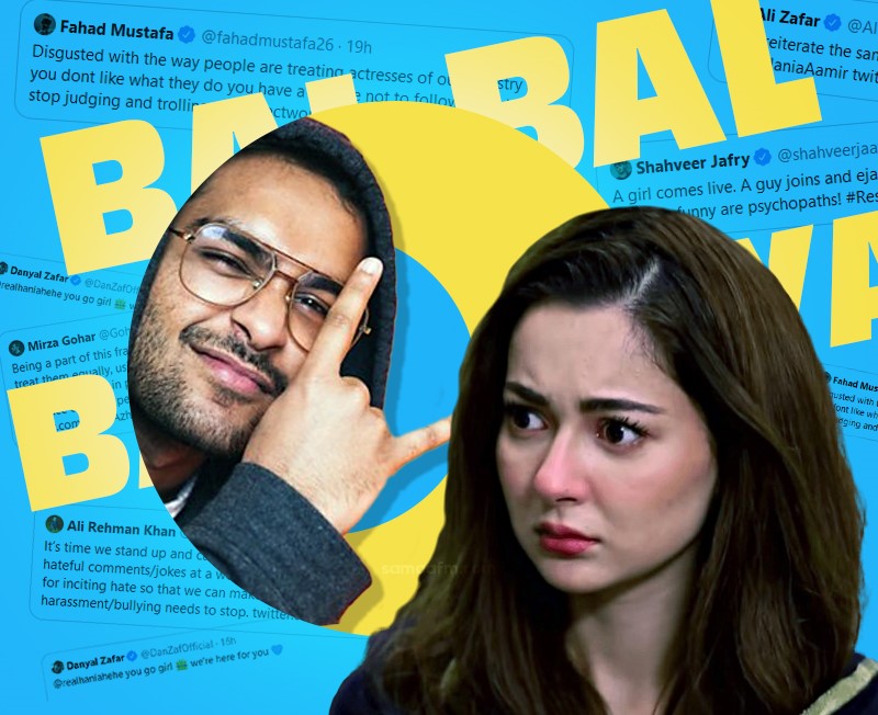 Internet divides as Hania Aamir and Asim Azhar’s spat stirs