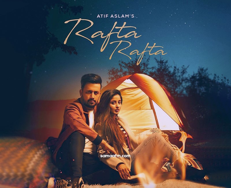 Atif Aslam unveils Rafta Rafta song's poster with Sajal Aly
