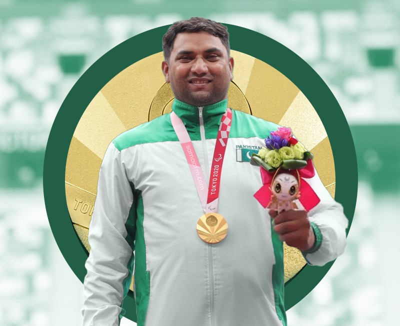 Haider Ali wins Pakistan's first-ever gold medal at the Paralympic Games in Tokyo