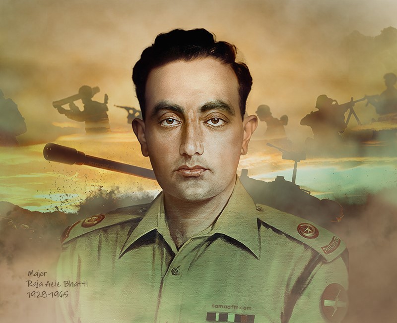 Paying Tribute to Major Aziz Bhatti on his 56th martyrdom anniversary