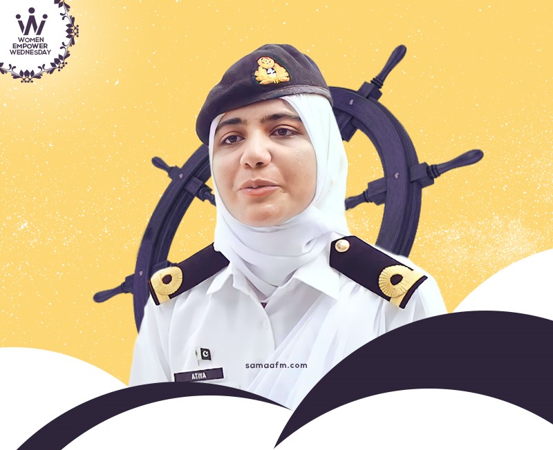 Women Empower Wednesday: Sub Lt. Atiya Zeeshan