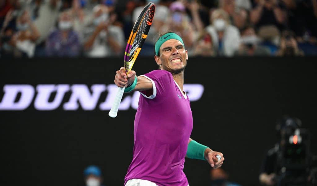 Rafael Nadal rallied to win the Australian Open and set a new record